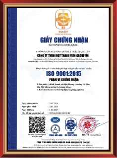 Giấy chứng nhận ISO 9001: 2015