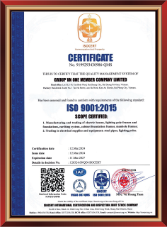 Giấy chứng nhận Iso tiếp