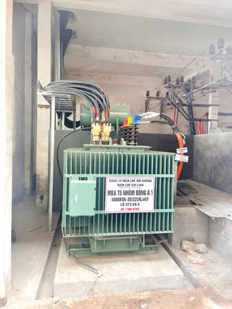 Trạm biến áp 4000kVA cho Công ty Nhôm Đông Á